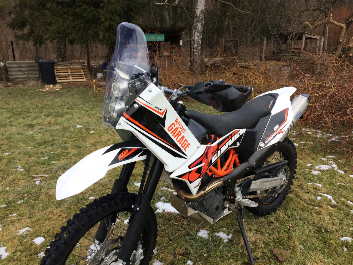 New ktm 690 f2 kit – rade garage