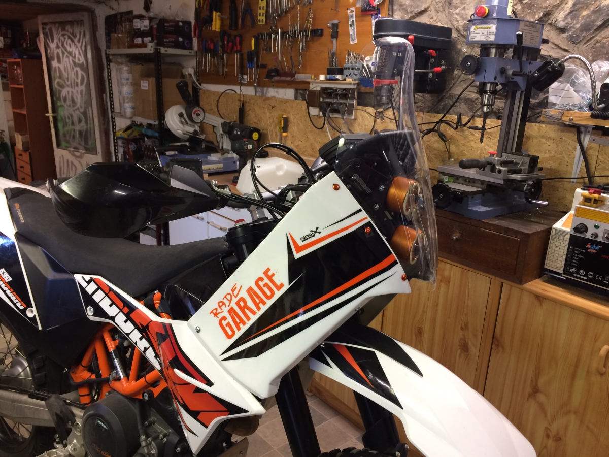 New ktm 690 f2 kit – rade garage