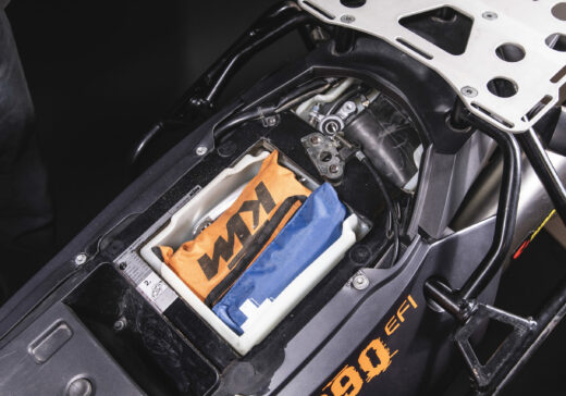 KTM 990 Adventure Storage box