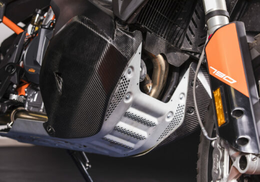 KTM 790 carbon tank covers